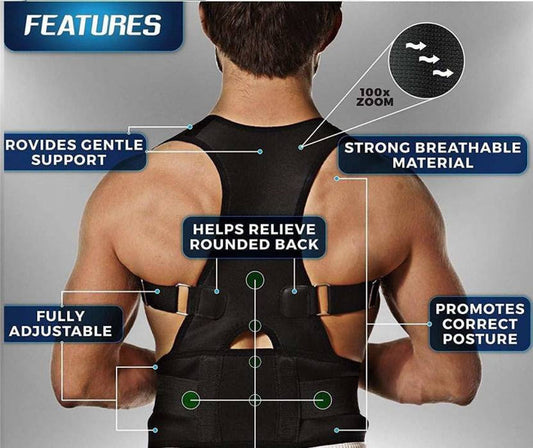 Premium Back Pain Relief & Posture Corrector Belt