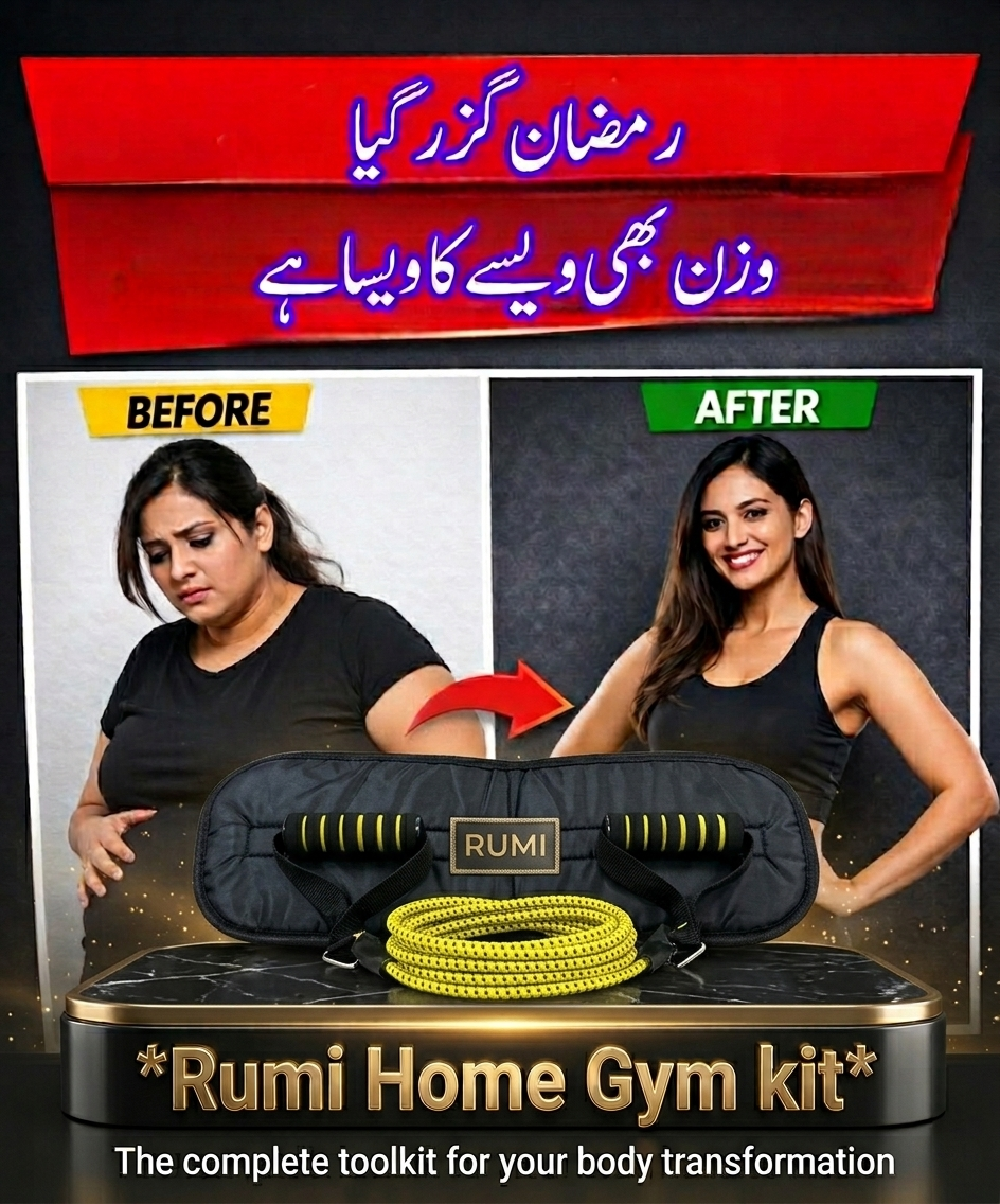 Rumi Home Gym kit with one year warranty-Daily Body Strength Training At Home