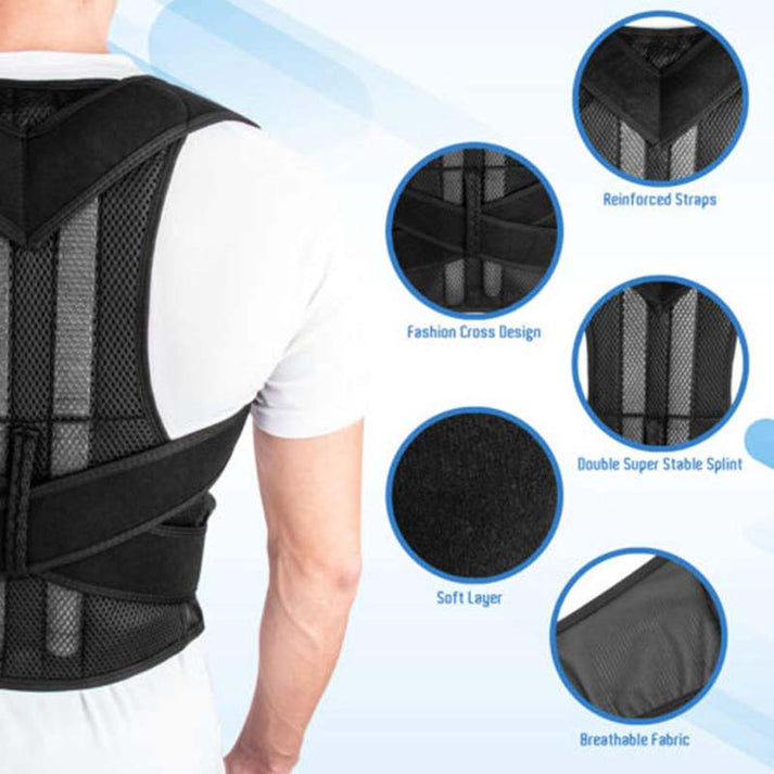 Premium Back Pain Relief & Posture Corrector Belt