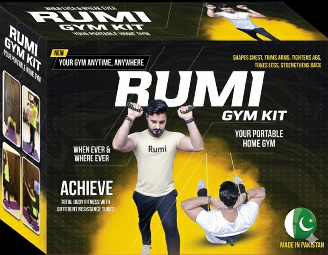Rumi Gym kit with one year warranty