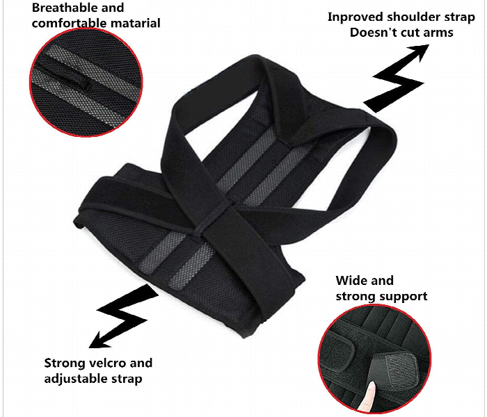 Premium Back Pain Relief & Posture Corrector Belt