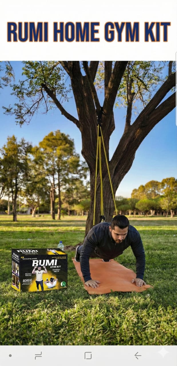 Rumi Gym kit with one year warranty