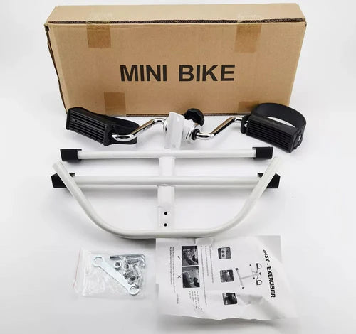 Mini Pedal Exerciser Cycle - White