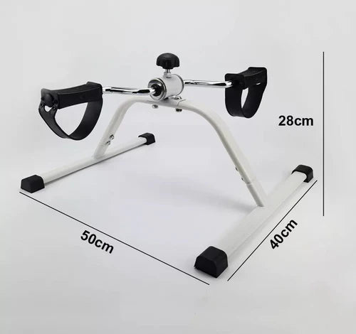 Mini Pedal Exerciser Cycle - White