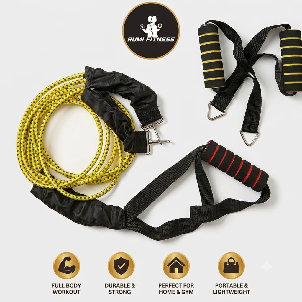 Rumi Fitness kit Full Body workout at Home-Fitness Ghar 🏠