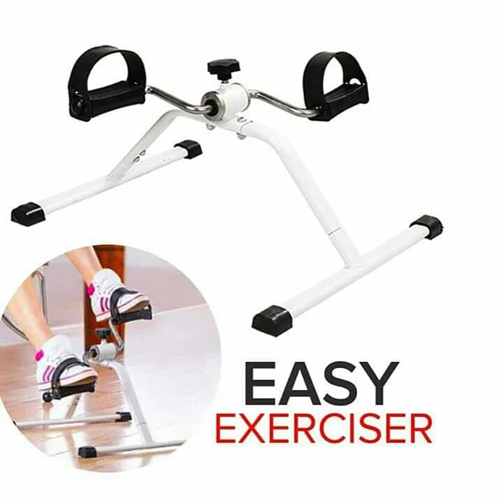 Mini Pedal Exerciser Cycle - White